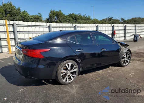 2017 Nissan Maxima 3.5S из США, поврежденный, VIN 1N4AA6AP1HC419491